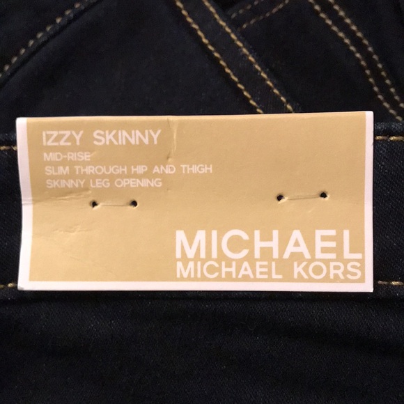 MICHAEL Michael Kors Mid-Rise Izzy Skinny Jeans NWT - Picture 6 of 9